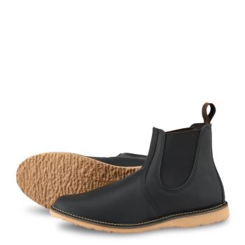 Red Wing Weekender Chelsea 6-Inch Boot in Harness Leather Wandelschoenen Heren Zwart - 3310